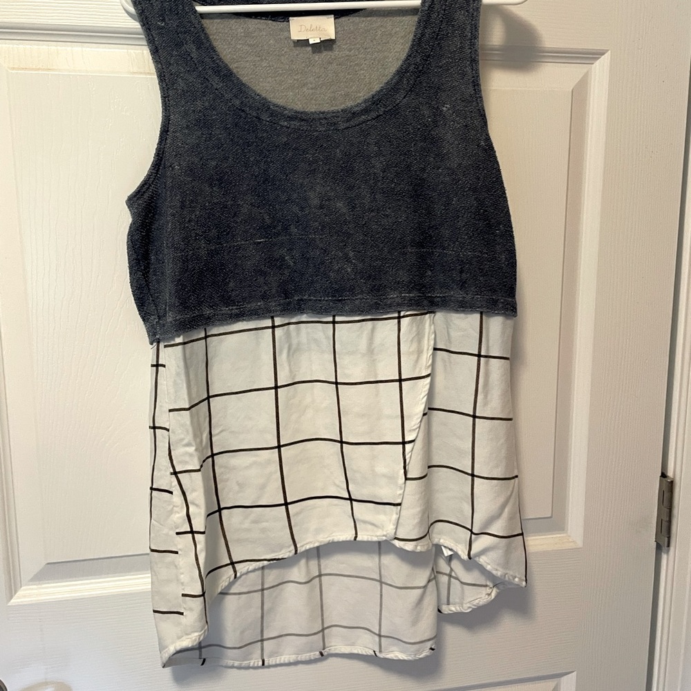 Anthropologie High Low Top. Deletta Medium